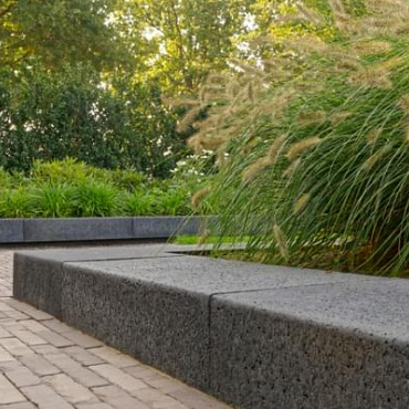 Schellevis® biels met facet 100x20x12 cm Grijs