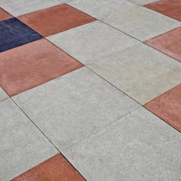 Schellevis® Tegel Roodbruin 100x100x5 cm
