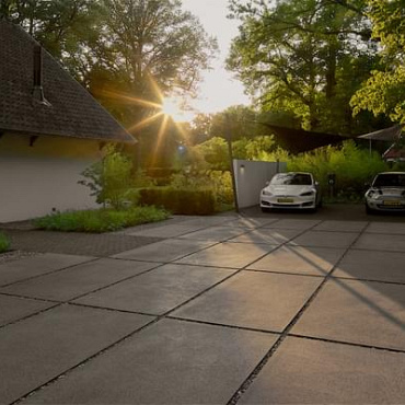 Schellevis® Tegel Antraciet 240x120x12 cm