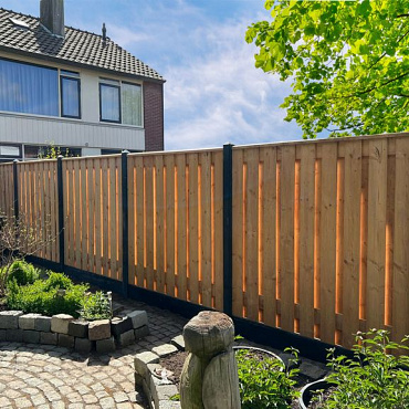 Betonpaal antraciet 10x10x280 cm