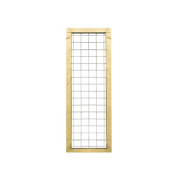 Vuren draadscherm in kader 180x60 cm