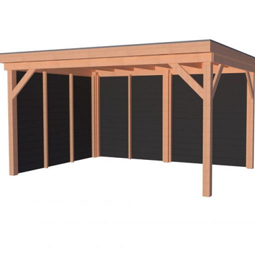 Douglas Overkapping Premium Geschaafd 400x400 cm