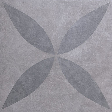 GeoCeramica Ambiente Greige Flower 60x60x4 cm