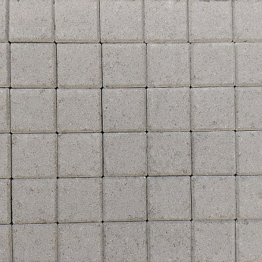 Halve Betonstraatsteen grijs KOMO 10,5x10,5x8 cm