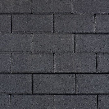 Betonstraatsteen antraciet KOMO 21x10,5x8 cm