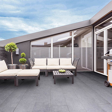 GeoCeramica Impasto Grigio 80x40x4 cm
