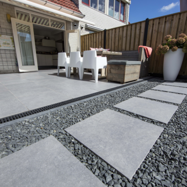 GeoCeramica Impasto Grigio 60x60x4 cm