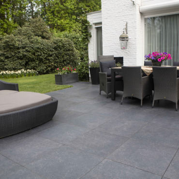 GeoCeramica Impasto Negro 60x60x4 cm