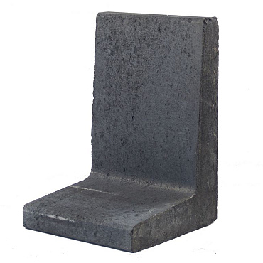 L-Element Zwart 60x40x40 cm