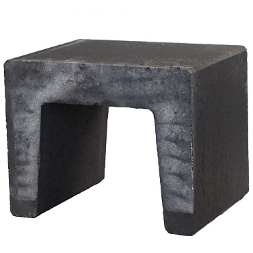 U-Element Zwart 50x40x40 cm