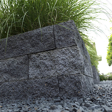 Splitblok Noors Antraciet 37,7x9x8,9 cm