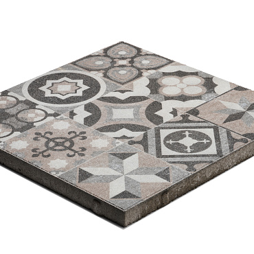 GeoProArte® Mosaic Taupe Deco 60x60x4 cm
