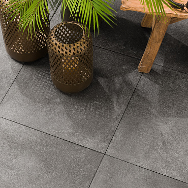 GeoProArte® Steel Oxid Grey 60x60x4 cm