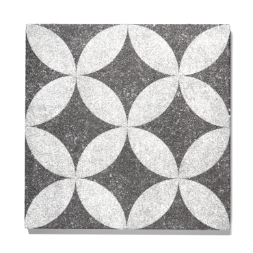 GeoProArte® Flowers Dark Grey Flower 60x60x4 cm