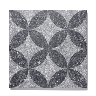 GeoProArte® Flowers Light Grey Flower 60x60x4 cm