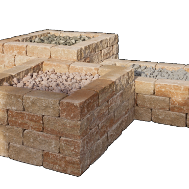 Combiwall Uno Mont Blanc 30x15x12 cm