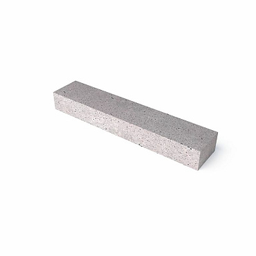 Schellevis® biels met facet 100x20x12 cm Grijs