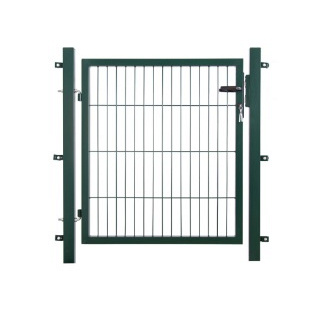 Poort compleet enkel groen 160x100 cm