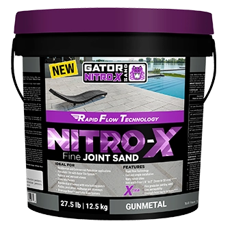 Gator Nitro X Fijn Donkergrijs 12,5 kg