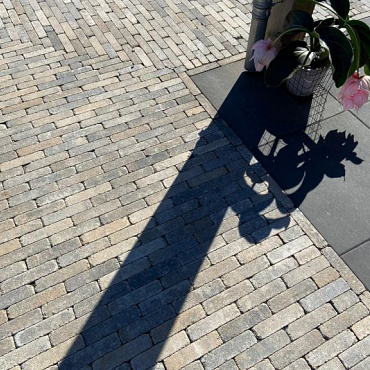 Stonique trommel waalformaat Musselkalk 20x5x7 cm