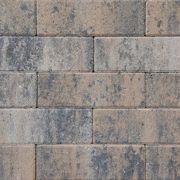 Longstone opsritsteen strak met facet 31,5x10,5x7 cm Musselkalk