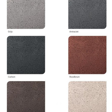 Schellevis® biels met facet 100x20x12 cm Antraciet