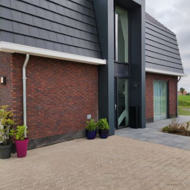 Stonique trommel waalformaat Oud Kampen 20x5x7 cm