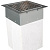 Hydroblob Infiltratieput rooster verzinkt IP15 VS