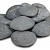 Beach Pebbles zwart 30-60 mm zak á 20 kg