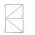 Stalen frame universeel 100x155 cm