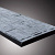 Betonnen onderplaat antraciet gecoat rotsmotief 184x36x3 cm