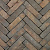 Oliva WS WF80 bruin/blauw (98 st./m²)