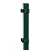 Hoekpaal groen 4x4x180 cm t.b.v. gaasmat 120 cm