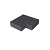 Schellevis® trap hoekstuk 90° binnen (37/15) Antraciet 60x60 cm
