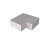 Schellevis® trap hoekstuk 90° binnen (40/20) Grijs 60x60 cm
