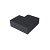Schellevis® trap hoekstuk 90° buiten (40/20) Carbon 60x60 cm