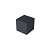 Schellevis® zitelement vierkant Carbon 50x50x50 cm