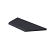 Schellevis® Zwembadrand hoekstuk verstek links Carbon 100/60x40x5 cm