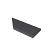 Schellevis® Zwembadrand hoekstuk verstek rechts Antraciet 100/60x40x5 cm