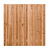 Coloured Wood scherm geschaafd 180x180 cm, 19 planks