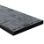 Betonnen onderplaat rotsmotief antraciet 184x36x3 cm