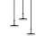 In-Lite Surface SWAY PENDANT TRIPLE 100-230V PEARL GREY (SET COMPLEET)