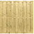 Vuren scherm 180x180 cm, 21 planks