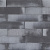 Patioblok strak Grijs / Zwart 60x12x12 cm