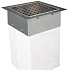 Hydroblob Infiltratieput rooster verzinkt IP15 VS
