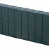 Palissadeband Zwart 8x50x50 cm recht (UITLOPEND)