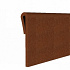 Hoekstuk 90° stalen kantopsluiting corten 17x30 cm