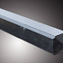Betonpaal antraciet gecoat 10x10x280 cm
