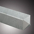 Betonpaal grijs 10x10x280 cm