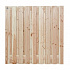 Douglas scherm geschaafd 180x180 cm, 19 planks